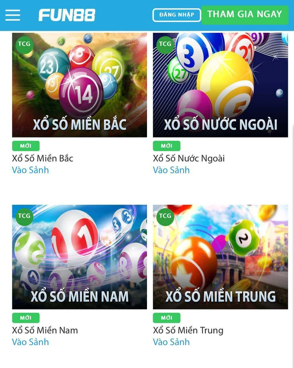 Cách chơi xổ số trên fun88