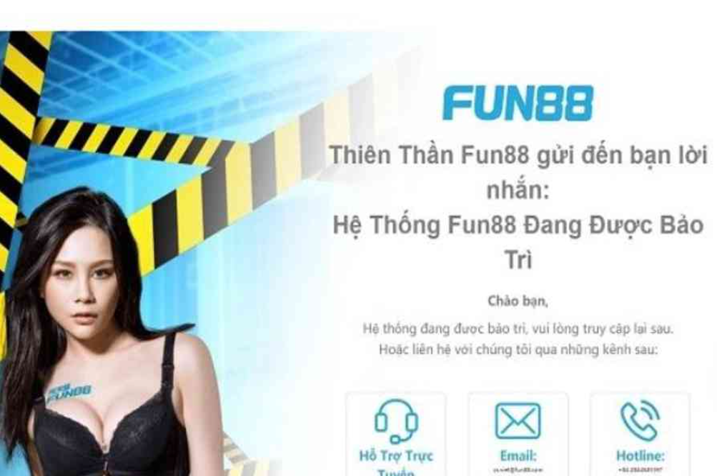 Fun88 Bị Sập