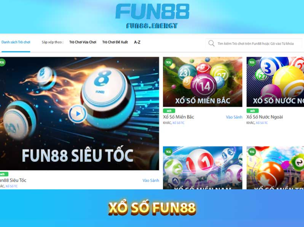 Xổ số Fun88